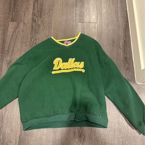 Green Dallas Crewneck